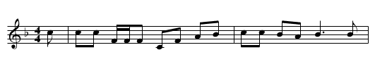 Football Crazy - staff notation