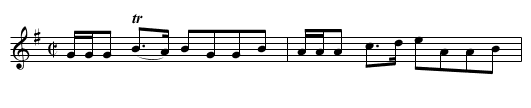 Foots Vagaries or... Ru1.043 - staff notation