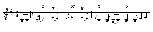 For My Mother Dear - staff notation