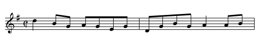 For the Sake of Old Decency - staff notation