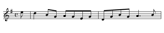 For the Sake of Old Decency - staff notation