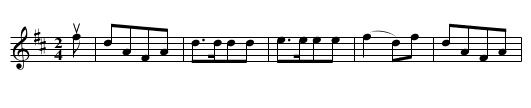 FOR TONIGHT WE'LL MERRY MERRY BE - staff notation