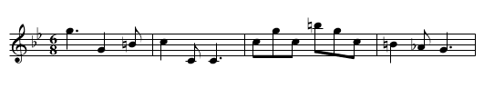 Forcers Jigg - staff notation