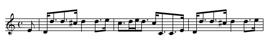 Forest of Ga-ick, The - staff notation