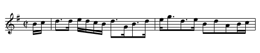 Foss Dyke, The - staff notation