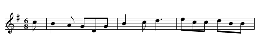 Foster Meads. Ru1.058 - staff notation