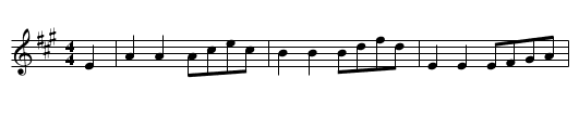Foster's Hornpipe. BF13.046 - staff notation