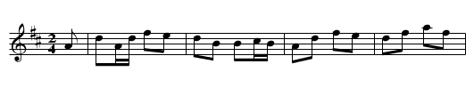 Four Shoves [a] - staff notation