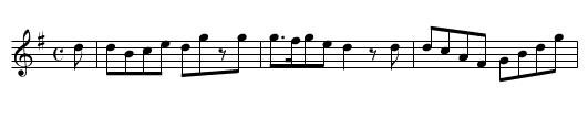 Four-Leaved Shamrock [1], The - staff notation