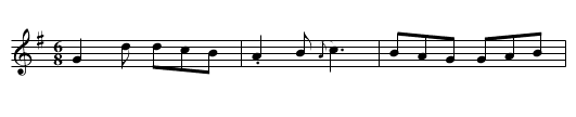 Fox and Geese - staff notation