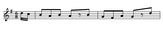 Fox and His Wife, The - staff notation