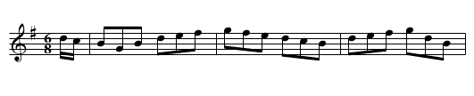 Fox Chase [2] - staff notation