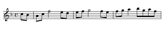 Fox in the Dumps, The - staff notation