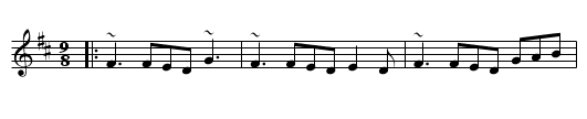Foxhunter's Jig - staff notation