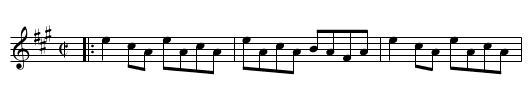 Foxhunter's Reel, The - staff notation