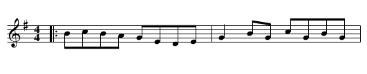 Francis John McGovern's - staff notation