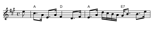 Francis Sitwell - staff notation