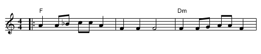 Frank Fusari - staff notation