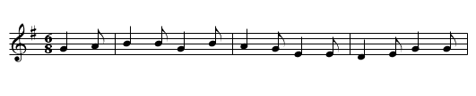 Frank Gardiner - staff notation