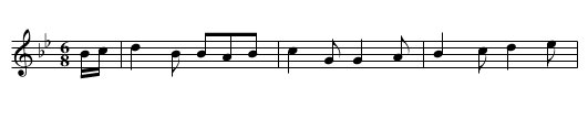 Franklin Sett Figure 6 - staff notation