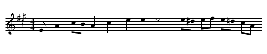 Fraser Patrick's Reel - staff notation