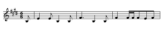 Frau von Weissenburg - staff notation