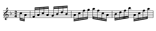 Fred Wilson's - staff notation