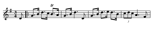 Fredagspolska - staff notation