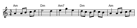 Frederick's Hambo (Bandura) - staff notation