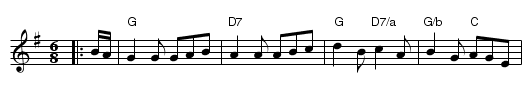 Freds Frolics - staff notation