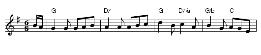 Freds Frolics - staff notation