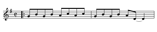 Free Brittons - staff notation