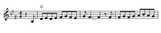 Freilach SB6 - staff notation