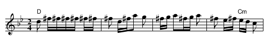 Freilag - staff notation