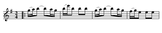 Freilakhs Sem Sorok (Seven forty) - staff notation