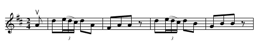 FRENCH AIR - staff notation