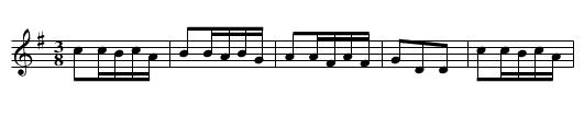 French Assembly THO4.031, The - staff notation