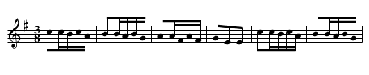 French Assembly - staff notation