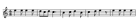 French Dance - staff notation