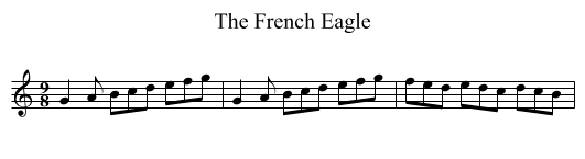 French Eagle, The - staff notation
