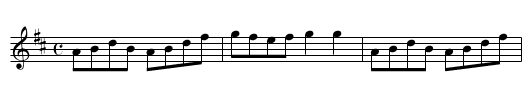 French Militia, The - staff notation