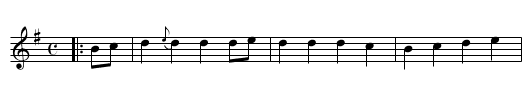 French'es Favorite + - staff notation