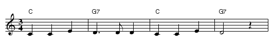 Freut euch, ihr Sch&auml;fersleut - staff notation