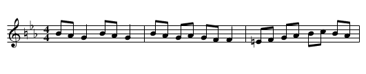 Freylach No. 8 - staff notation