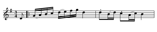 Friarepolska - staff notation