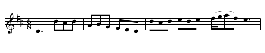 Friars, The - staff notation