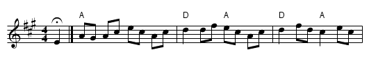 Friday Night Special - staff notation