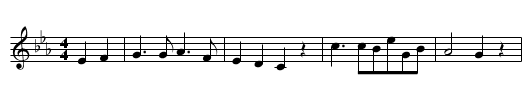 FRIEDE SEI UM DIESEN GRABSTEIN HER - staff notation
