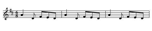 Friendly Jack - staff notation