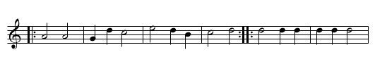 Friendship to every willing mind - staff notation
